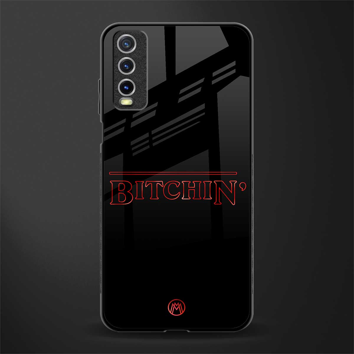 bitchin glass case for vivo y20 image