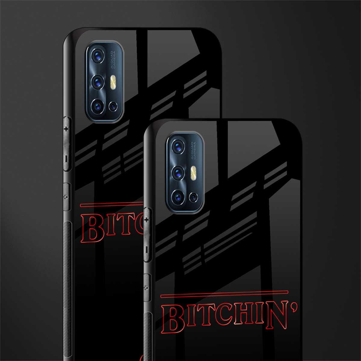 bitchin glass case for vivo v17 image-2