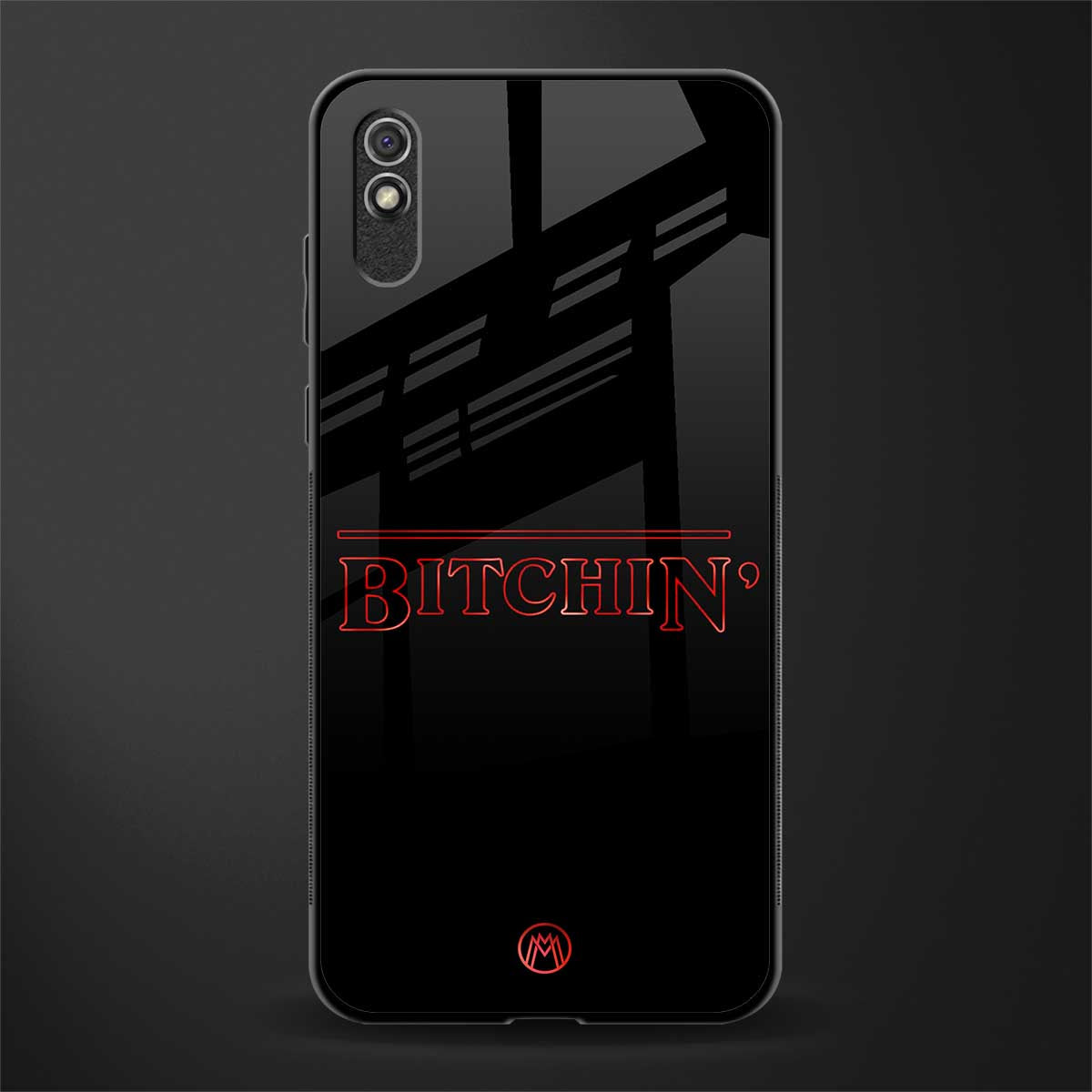 bitchin glass case for redmi 9a image