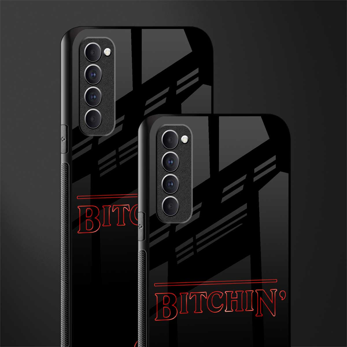 bitchin glass case for oppo reno 4 pro image-2