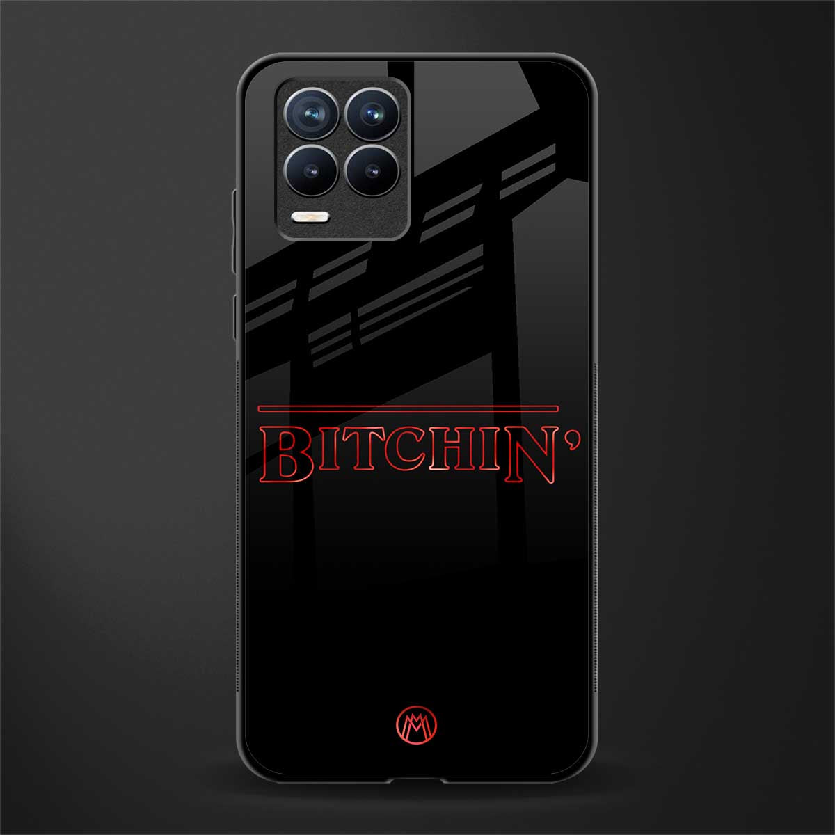 bitchin glass case for realme 8 pro image