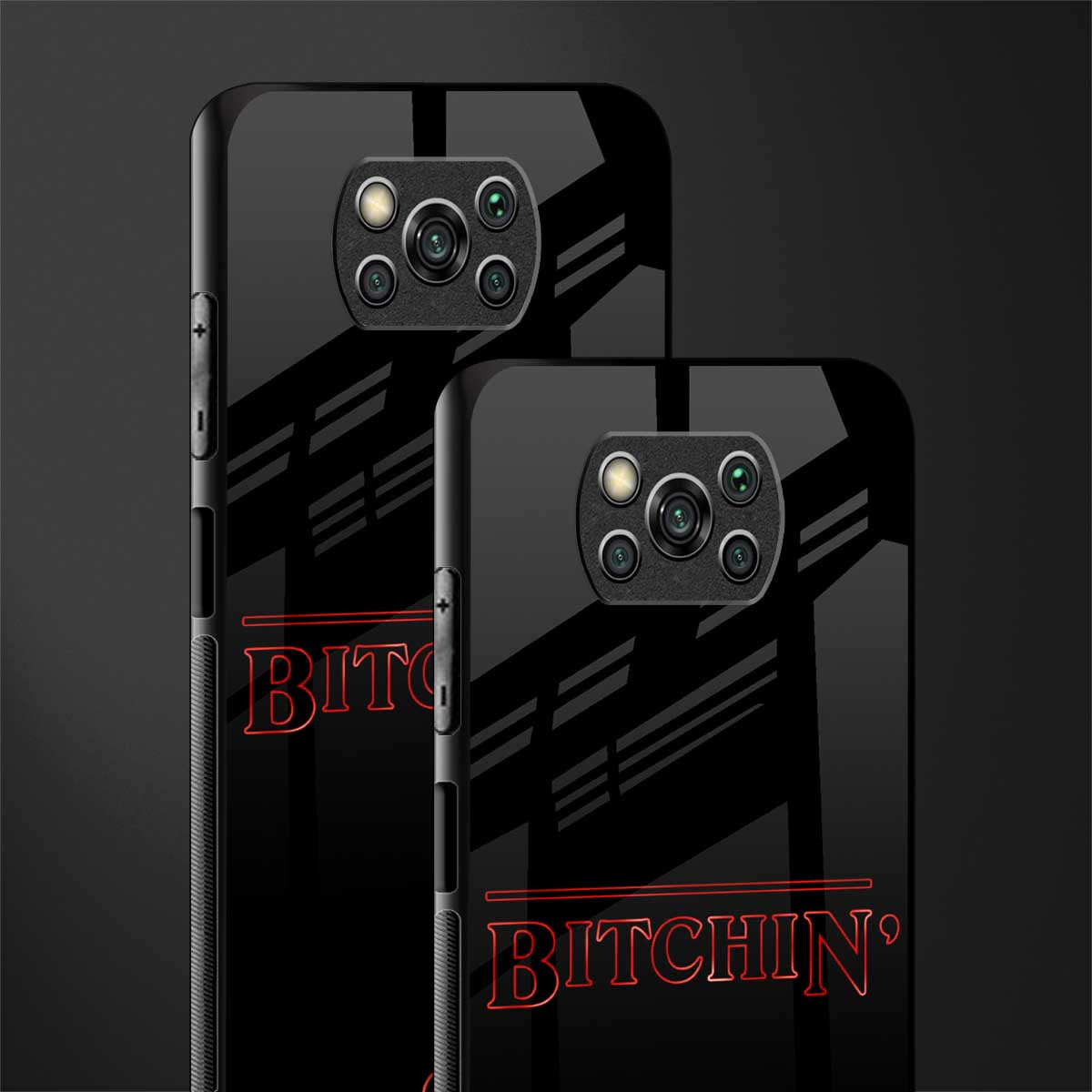 bitchin glass case for poco x3 image-2