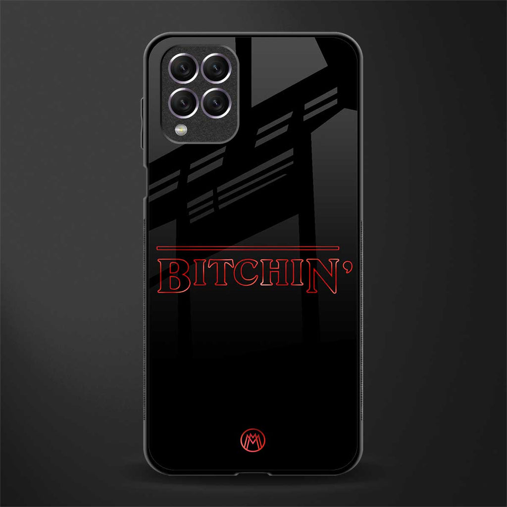 bitchin glass case for samsung galaxy f62 image