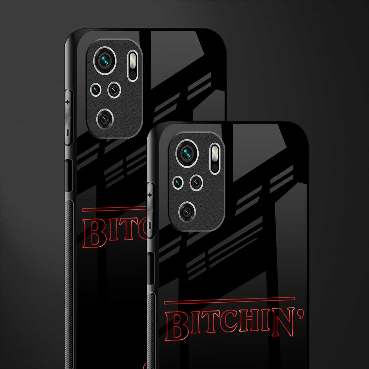 bitchin glass case for redmi note 10 image-2