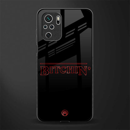 bitchin glass case for redmi note 10 image