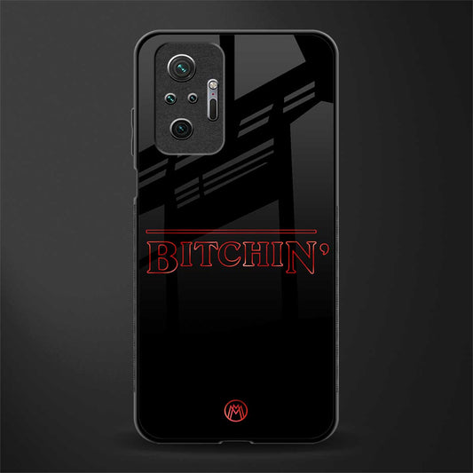 bitchin glass case for redmi note 10 pro image