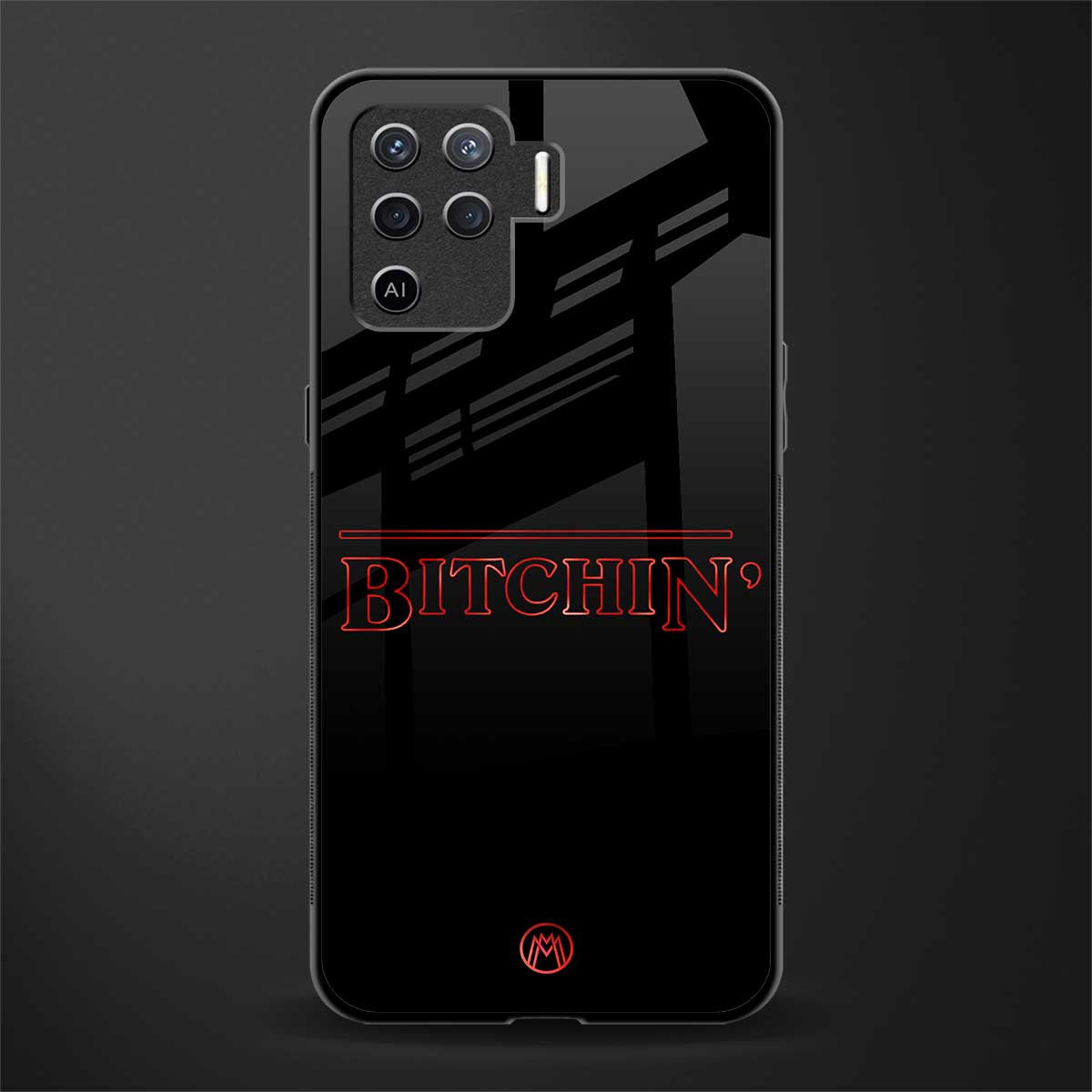 bitchin glass case for oppo f19 pro image