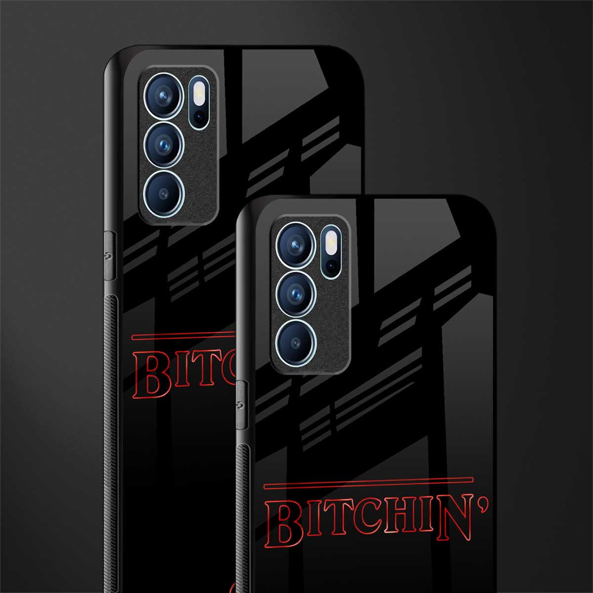 bitchin glass case for oppo reno6 5g image-2