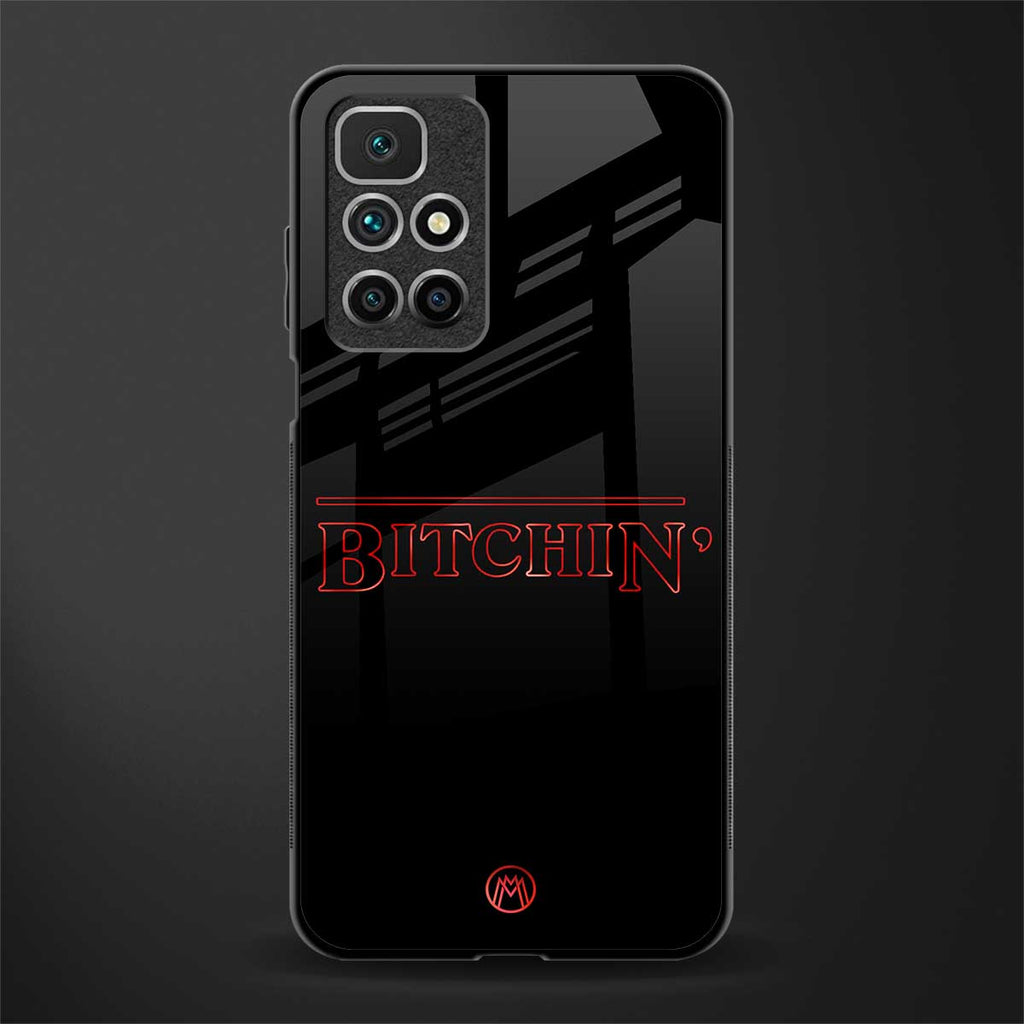 bitchin glass case for redmi 10 prime image