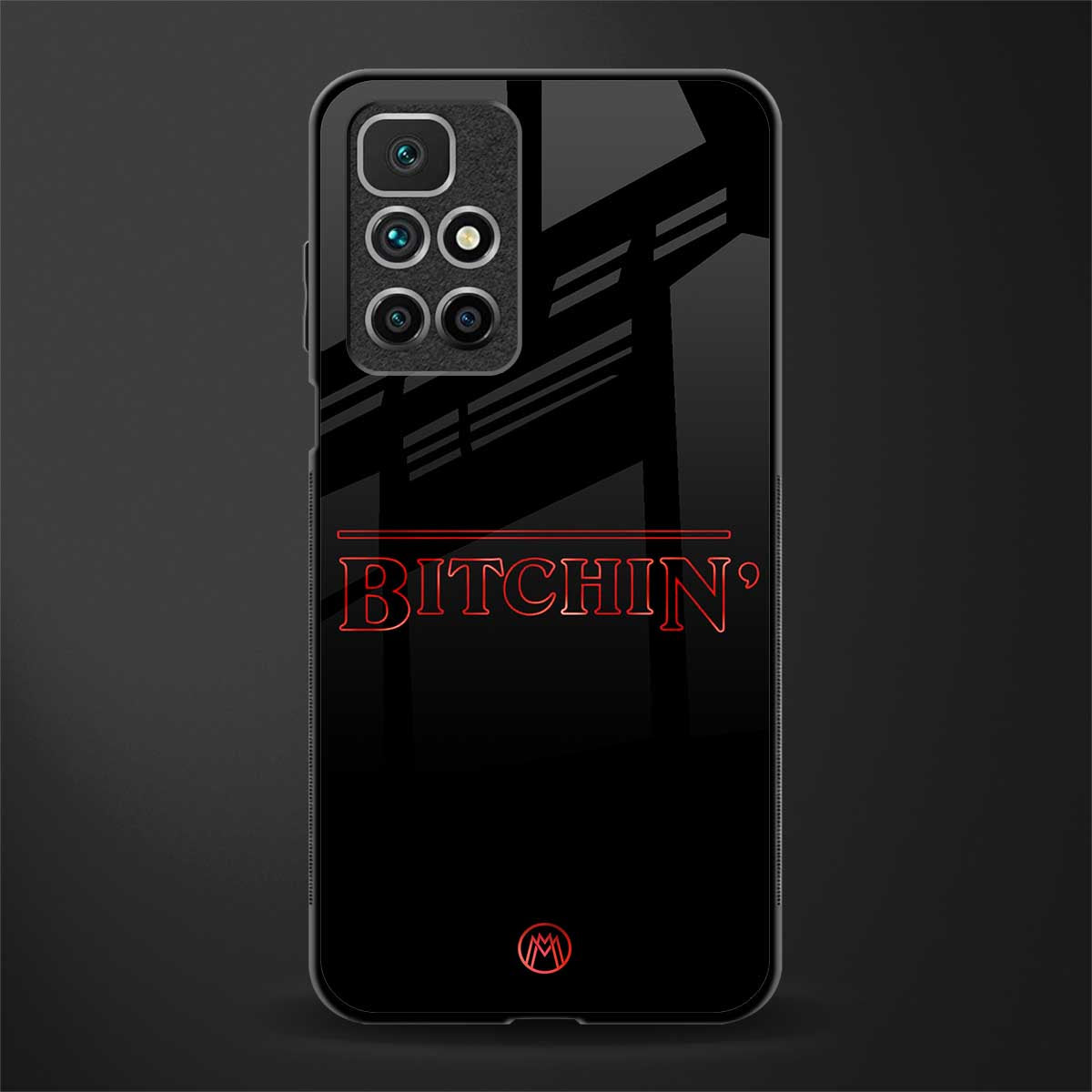 bitchin glass case for redmi 10 prime image