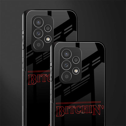 bitchin back phone cover | glass case for samsung galaxy a53 5g