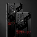 bitchin back phone cover | glass case for samsung galaxy a73 5g