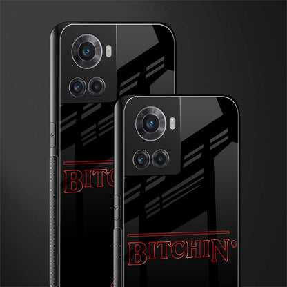 bitchin back phone cover | glass case for oneplus 10r 5g