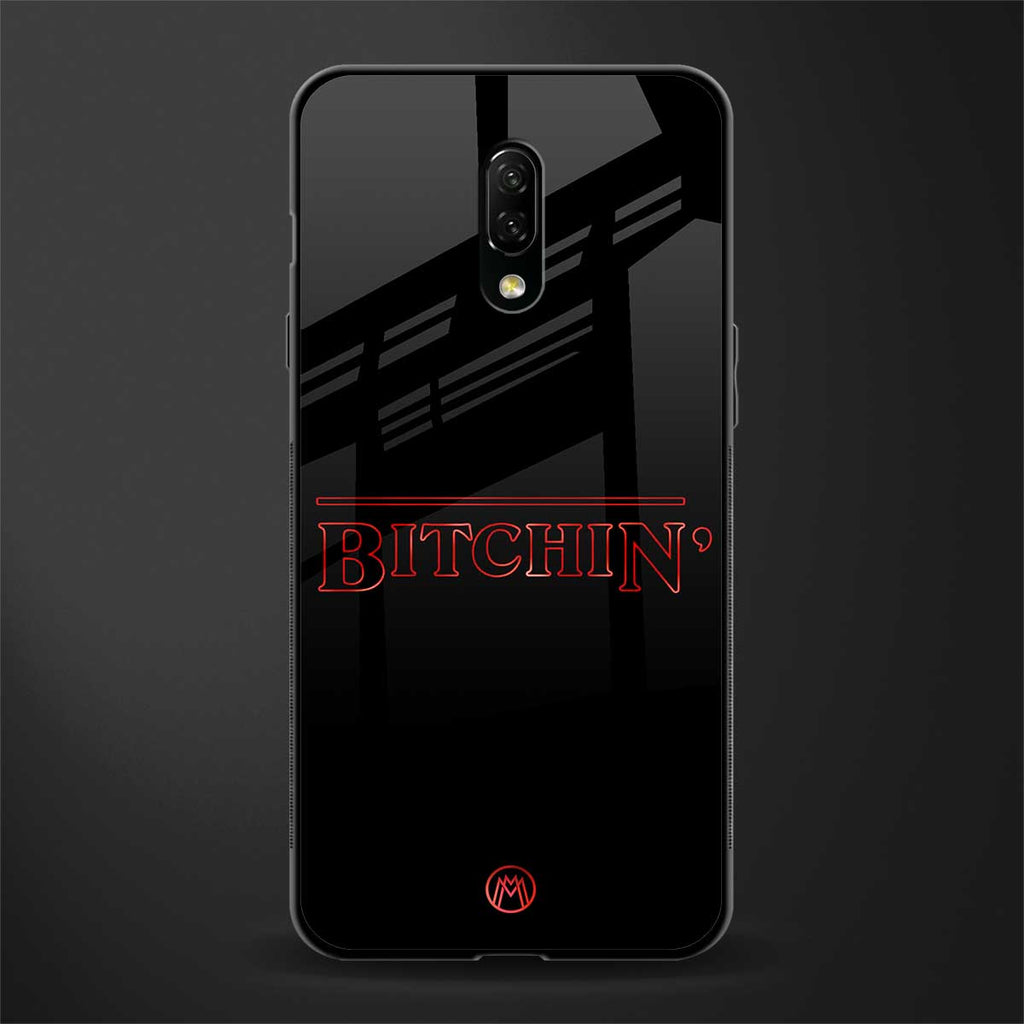 bitchin glass case for oneplus 7 image