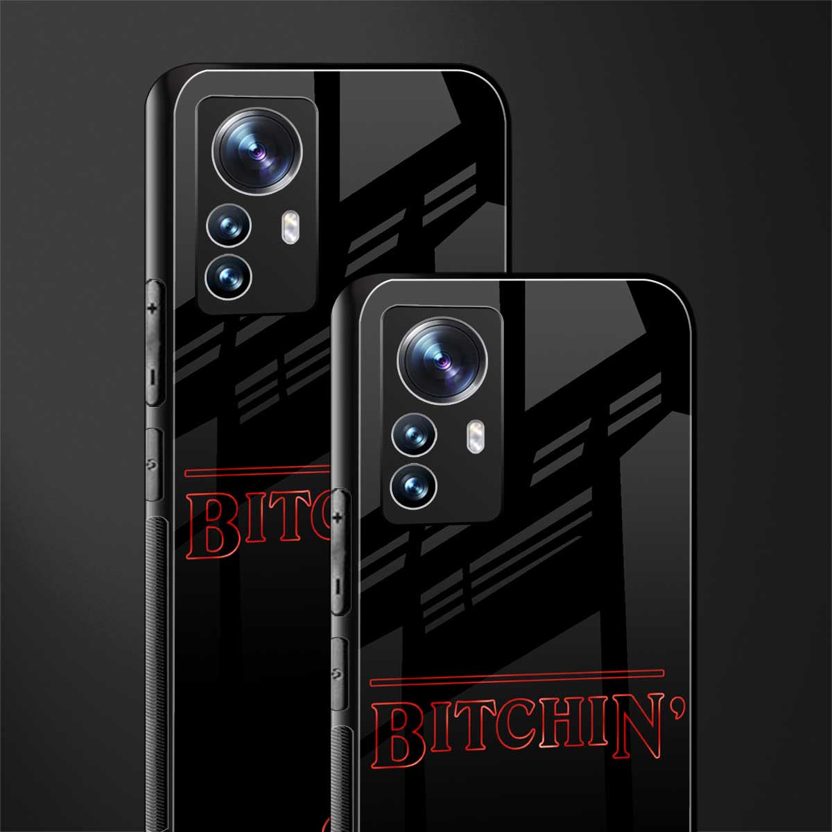 bitchin back phone cover | glass case for xiaomi 12 pro