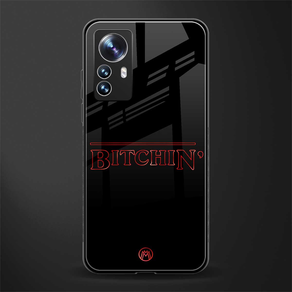 bitchin back phone cover | glass case for xiaomi 12 pro