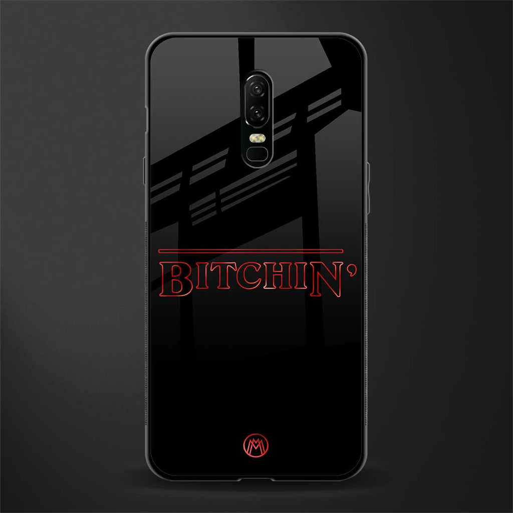bitchin glass case for oneplus 6 image