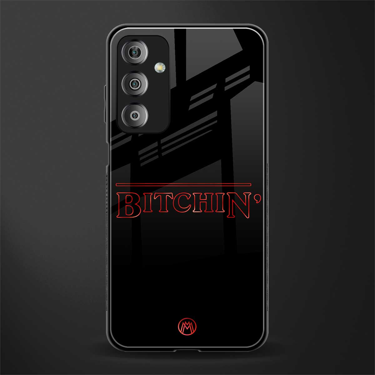 bitchin back phone cover | glass case for samsung galaxy f23 5g