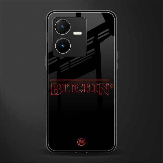 bitchin back phone cover | glass case for vivo y22