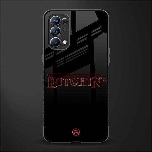 bitchin back phone cover | glass case for oppo reno 5