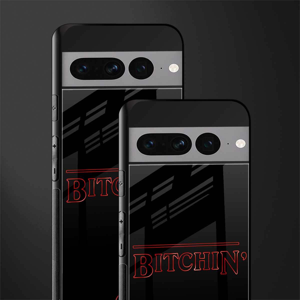 bitchin back phone cover | glass case for google pixel 7 pro