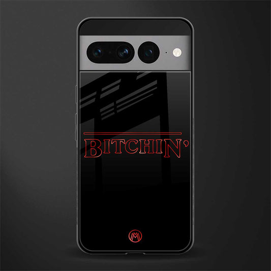 bitchin back phone cover | glass case for google pixel 7 pro