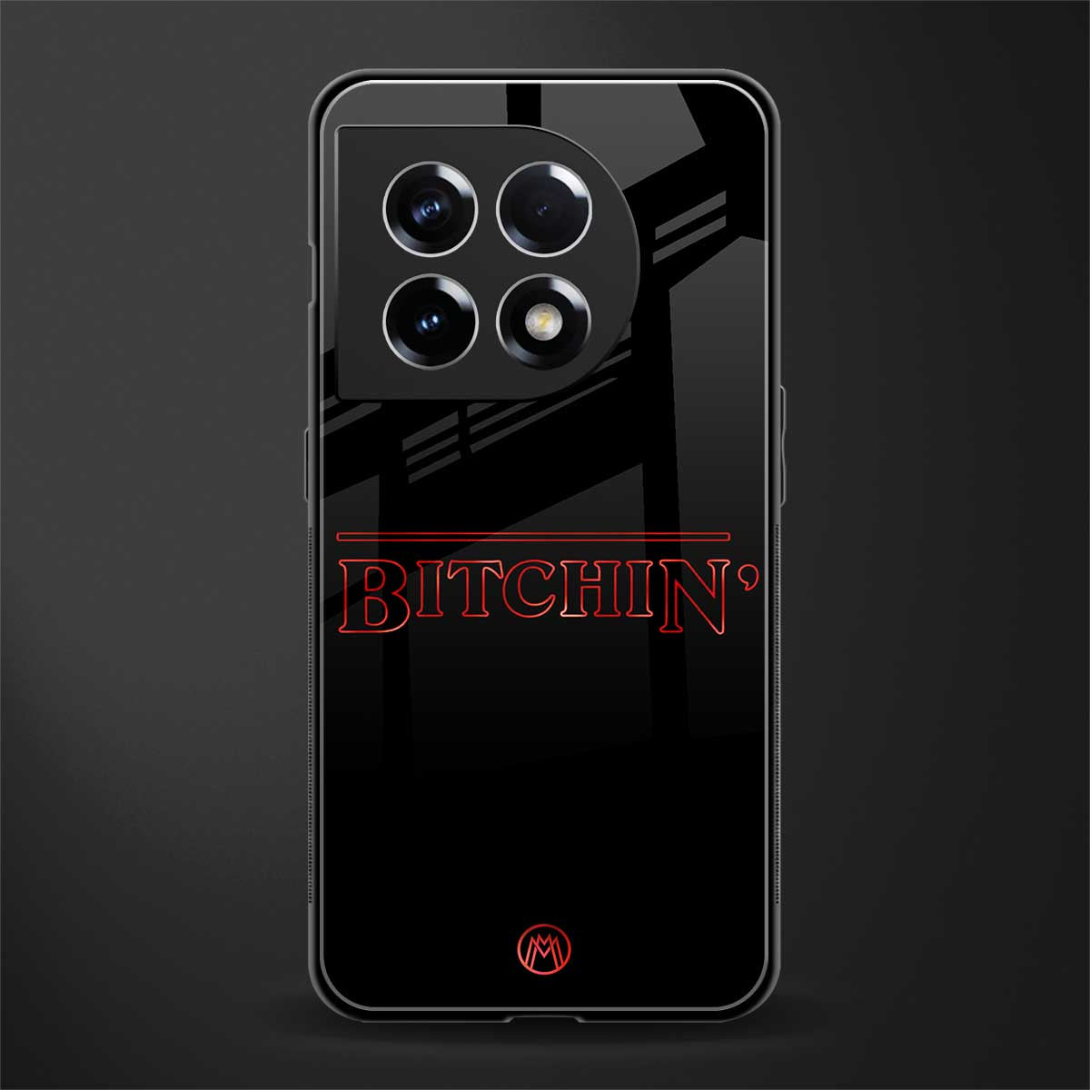 bitchin back phone cover | glass case for oneplus 11