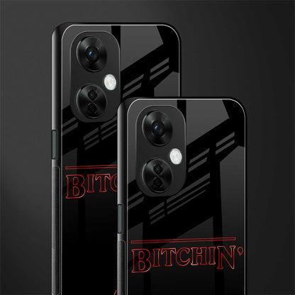 bitchin back phone cover | glass case for oneplus nord ce 3 lite