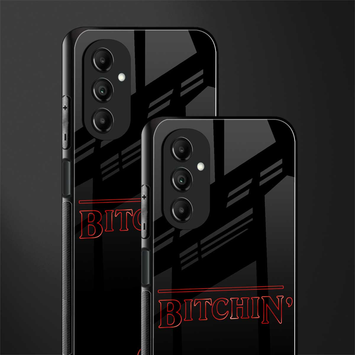 bitchin back phone cover | glass case for samsung galaxy a14 5g