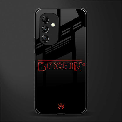 bitchin back phone cover | glass case for samsung galaxy a14 5g