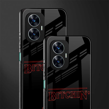 bitchin back phone cover | glass case for realme c55