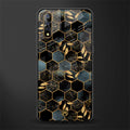 black blue tile marble glass case for vivo z1x image