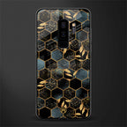 black blue tile marble glass case for samsung galaxy s9 plus image