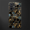 black blue tile marble glass case for mi 11t pro 5g image