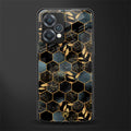 black blue tile marble back phone cover | glass case for realme 9 pro 5g