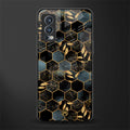 black blue tile marble glass case for oneplus nord 2 5g image