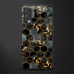 black blue tile marble glass case for oneplus nord 2 5g image