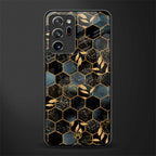 black blue tile marble glass case for samsung galaxy note 20 ultra 5g image