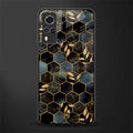 black blue tile marble glass case for vivo y53s image