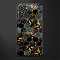 black blue tile marble glass case for redmi note 10 image