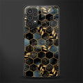black blue tile marble back phone cover | glass case for samsung galaxy a13 4g