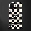 black cherries check pattern glass case for samsung galaxy s20 plus image