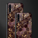 black maroon tile marble glass case for samsung galaxy a50s image-2
