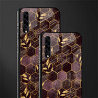 black maroon tile marble glass case for samsung galaxy a70s image-2