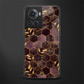 black maroon tile marble back phone cover | glass case for oneplus 10r 5g