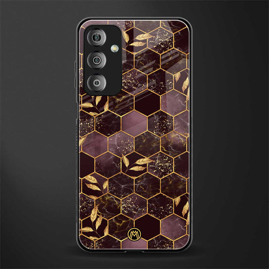 black maroon tile marble back phone cover | glass case for samsung galaxy f23 5g