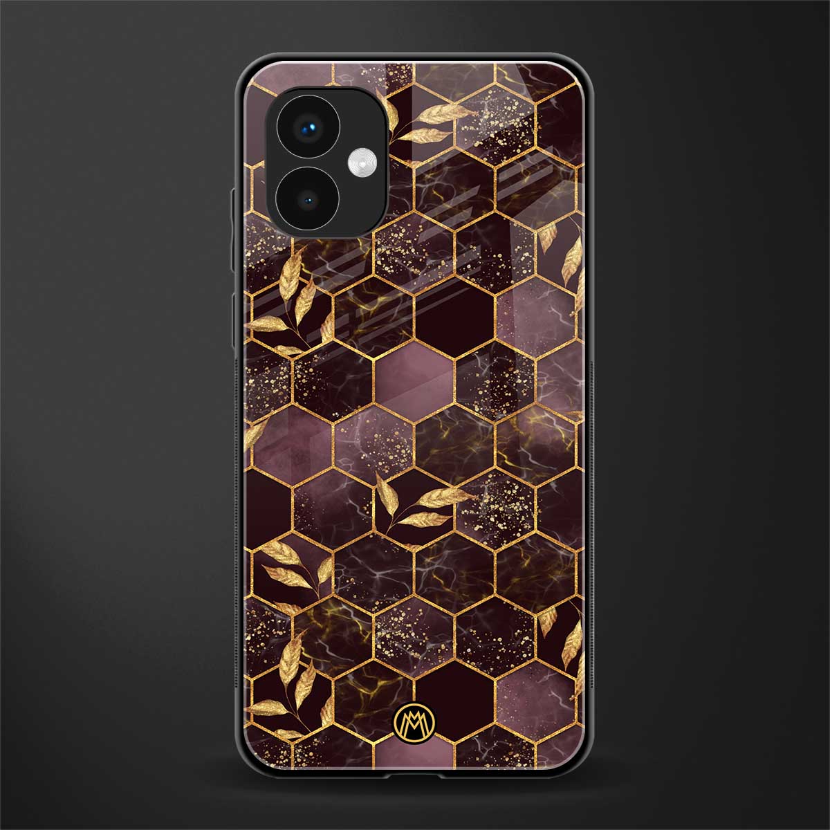 black maroon tile marble back phone cover | glass case for samsung galaxy a04