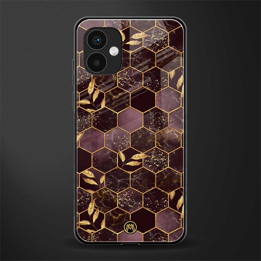 black maroon tile marble back phone cover | glass case for samsung galaxy a04
