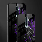 black panther superhero glass case for oppo reno 2f image-2