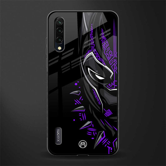 black panther superhero glass case for mi a3 redmi a3 image